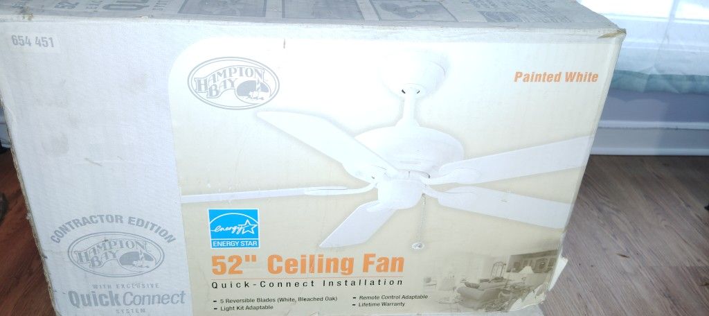 Two (2) Ceiling Fan -- No Light