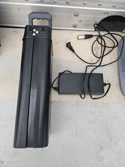 New bike battery and charger