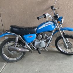 1971 Honda Sl70 Motorcycle 