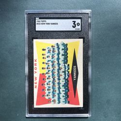 1961 Topps #332 NYY TC. Negotiable 