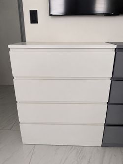 Ikea malm 4 drawer dresser