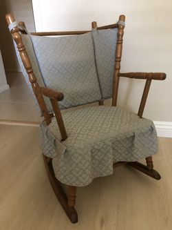 Antique childs rocker chair