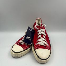 Slazenger Red Low Top Lace Up Sneakers  Women’s size 7 NWT
