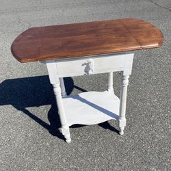 Cute Drop Side Leaf Side End Table 