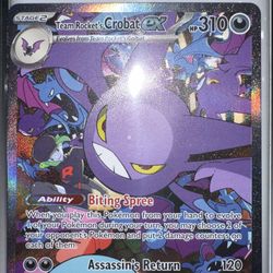 Team Rocket's Crobat ex - 234/182 - SV10: Destined Rivals