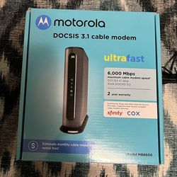 Motorola MB8600 DOCSIS 3.1 Cable Modem