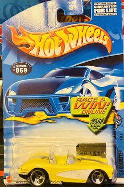 Hot Wheels 1958 Chevy Corvette collector #069