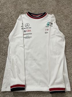 White Formula 1 Mercedes Long Sleeve