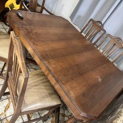 Antique Dinner Table.