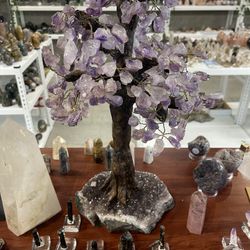 Amethyts Crystal Tree Big 17” Tall 