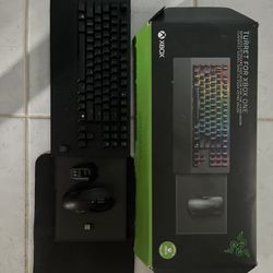 Razer Turrent Keyboard And Mouse For Xbox