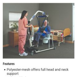 ￼

Invacare Full Body Mesh Sling with Commode Large

