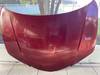 Burgundy Red Car Hood Panel OEM 2008 Mazda 3