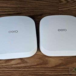Eero Pro 6e Two Pack Used 