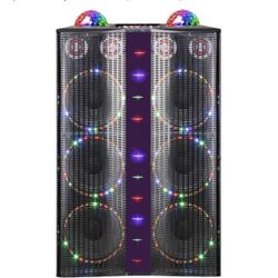 QFX QFX SBX-410602 Professional Speaker System with Six (6) 10" Woofers