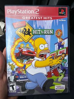 Ps2 The simpsons hit & run used