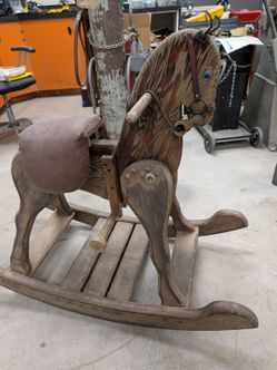 Rocking Horse by Campbell craft  from the '90s,