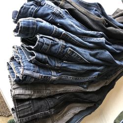 13 boys jeans sizes 8 all for $20 or each $2