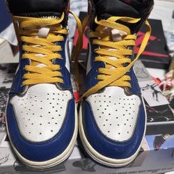 Union Air Jordan 1 Storm Blue Size 11 