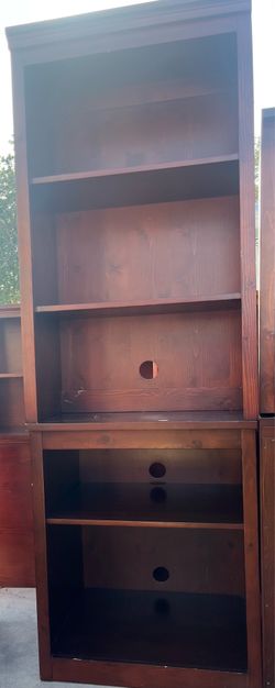 4 book shelves