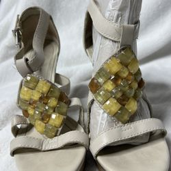 Giani Bini Leather Heels Size 6.5