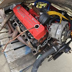 350 Buick Motor And Transmission 