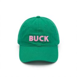 Moving Sale - Green BUCK Embroidered Baseball Cap