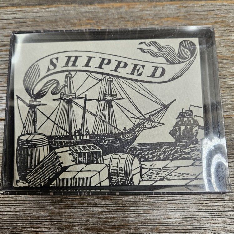 THOMAS PAUL for Mara Mi Old School Tattoo Nautical Themed Note Cards Envelopes