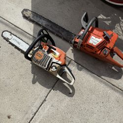 Stihl 261 $340 And Husqavarna 372xp Chain Saw $500