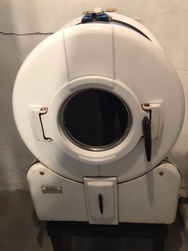 Bendix , antique washing machine with original stand. 1940’s for Sale