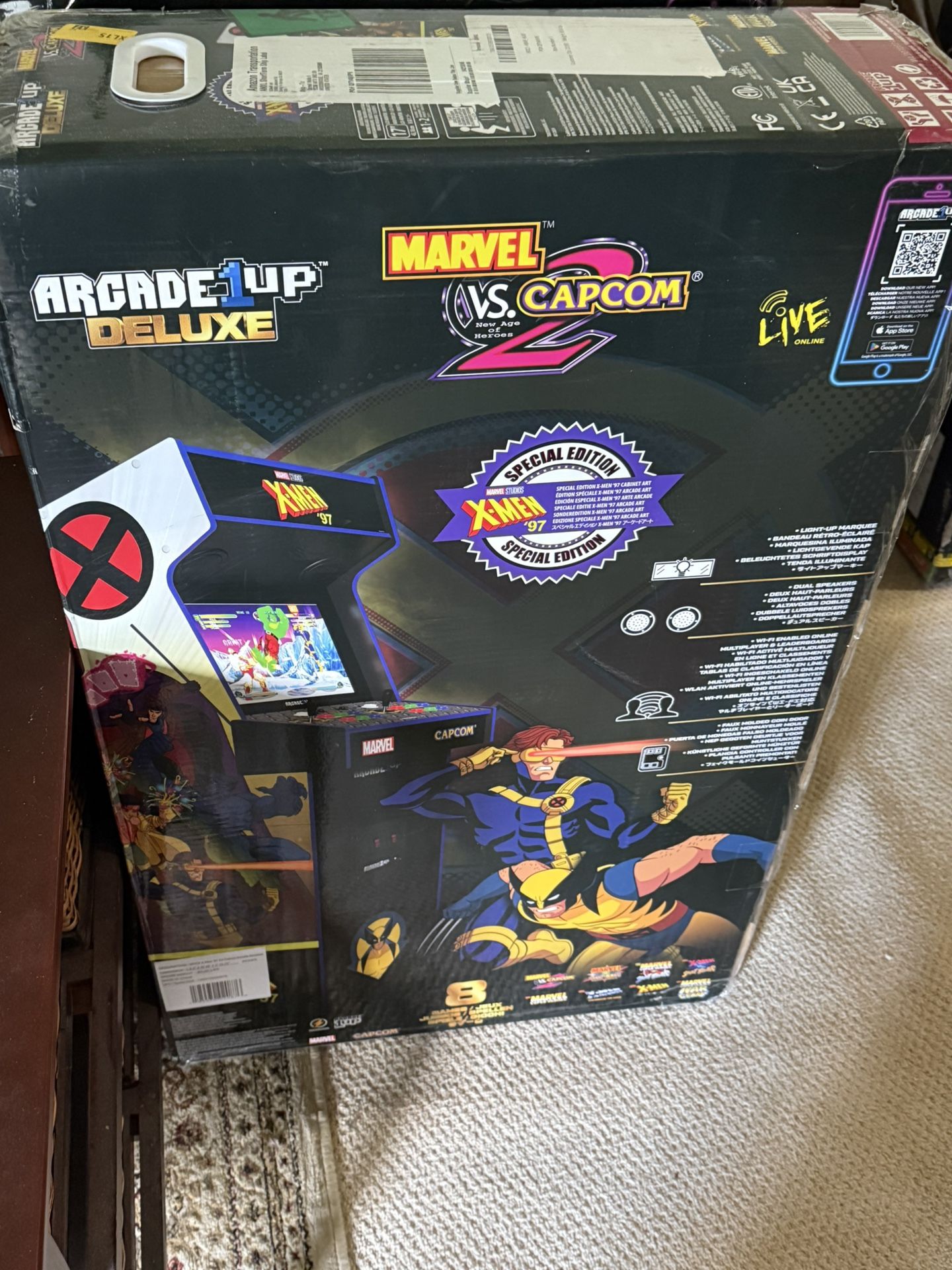 Marvel Vs Capcom 2 Arcade 1up Brand new!!!