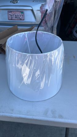 Metal table lamp , with outputs to charge phones