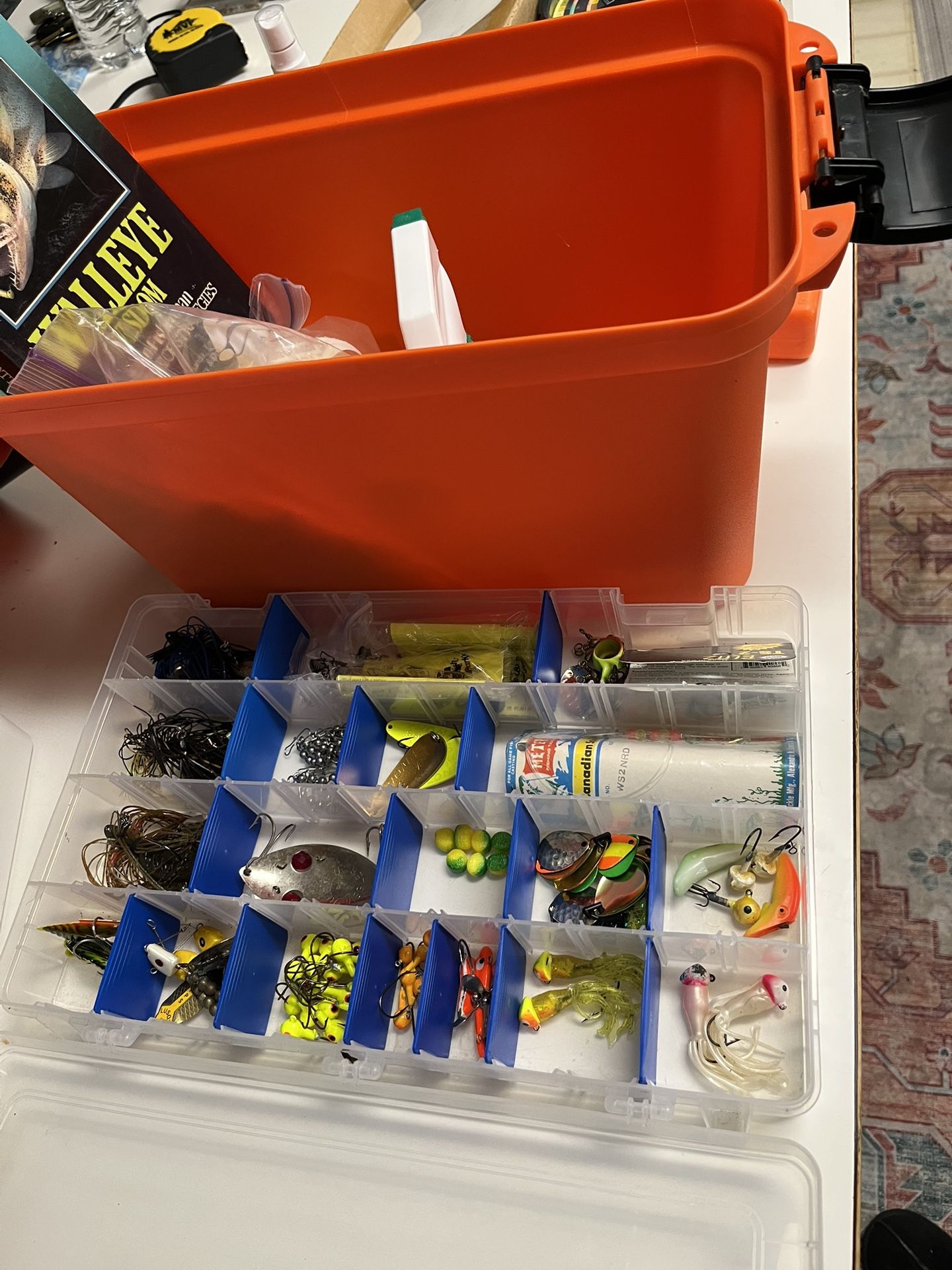 Huge Lot Walleye Fishing Gear