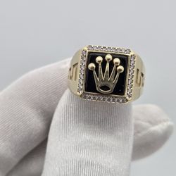 10k MEN'S RING ROLEX