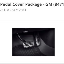 Sport Pedal Cover Package - GM ((contact info removed)3)