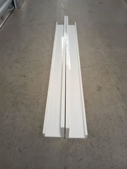 48"  floating shelves white.