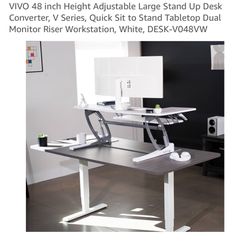 Desk Riser/converter For Sit/stand Desk