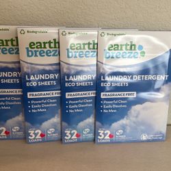 Earth Breeze Laundry detergent 