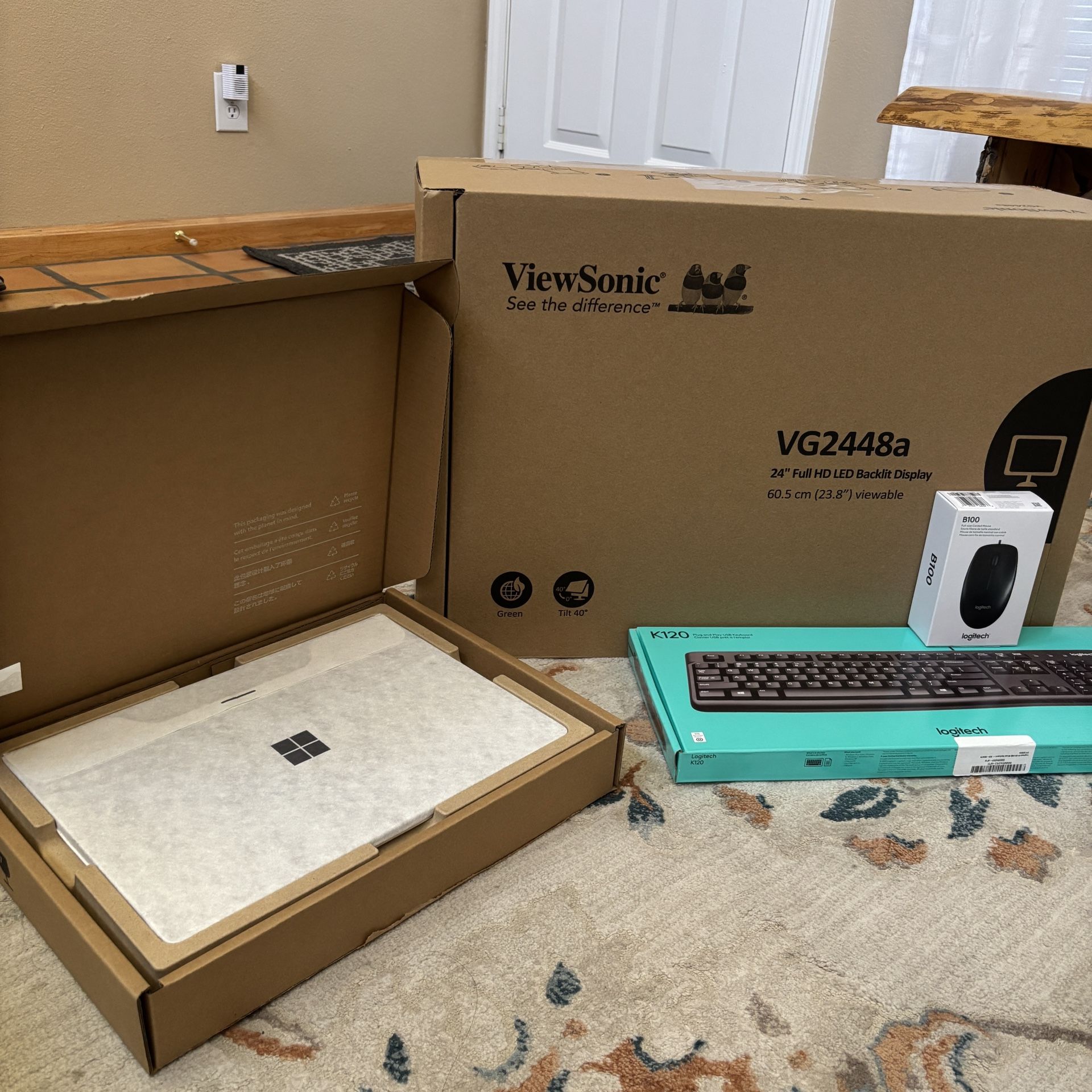 Surface Laptop 6 + ViewSonic Monitor Workspace Bundle