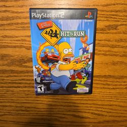 Simpsons Hit And Run Ps2