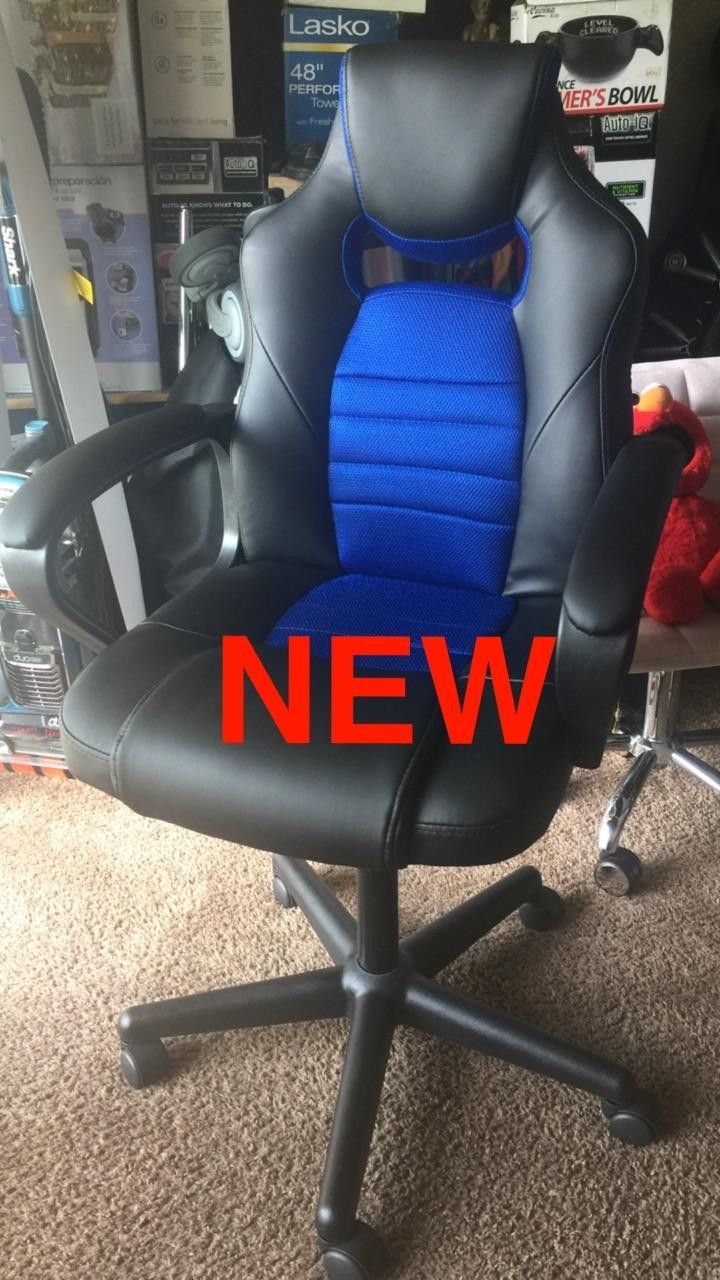 Blue gaming chair