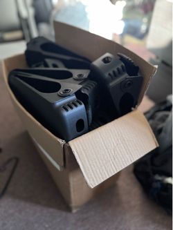 Box of shoe organizers