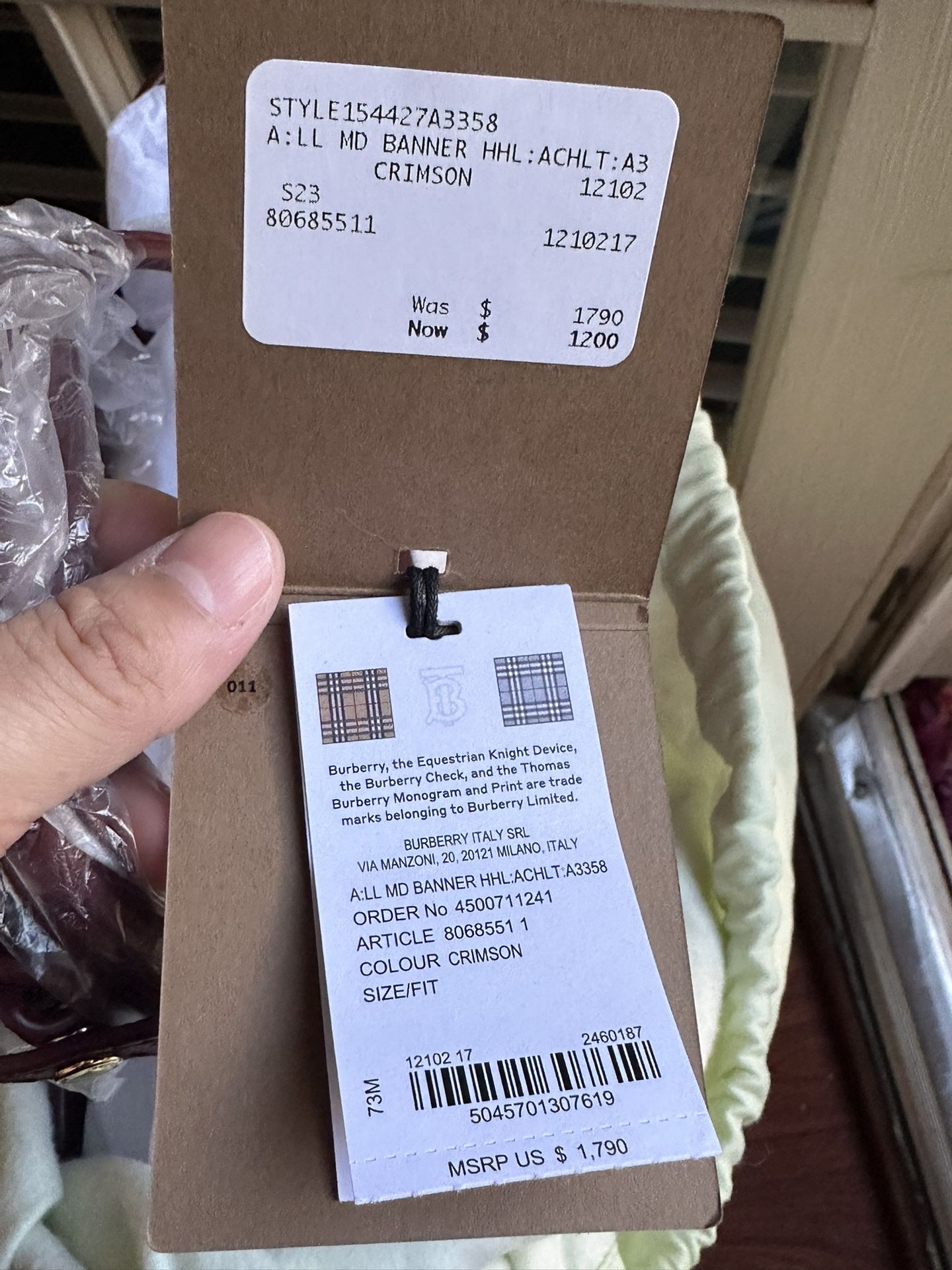 Burberry Medium Bag