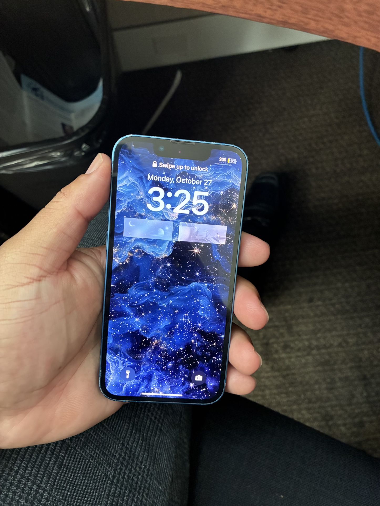 I Phone 13 Mini Blue Unlocked ๐น