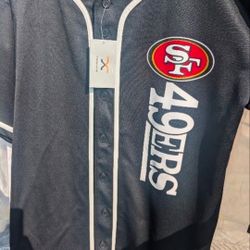 49ers Baseball Style Jerseys
