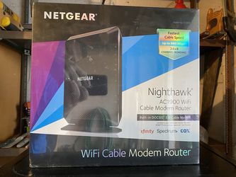 Wifi Cable Modem Router NETGEAR