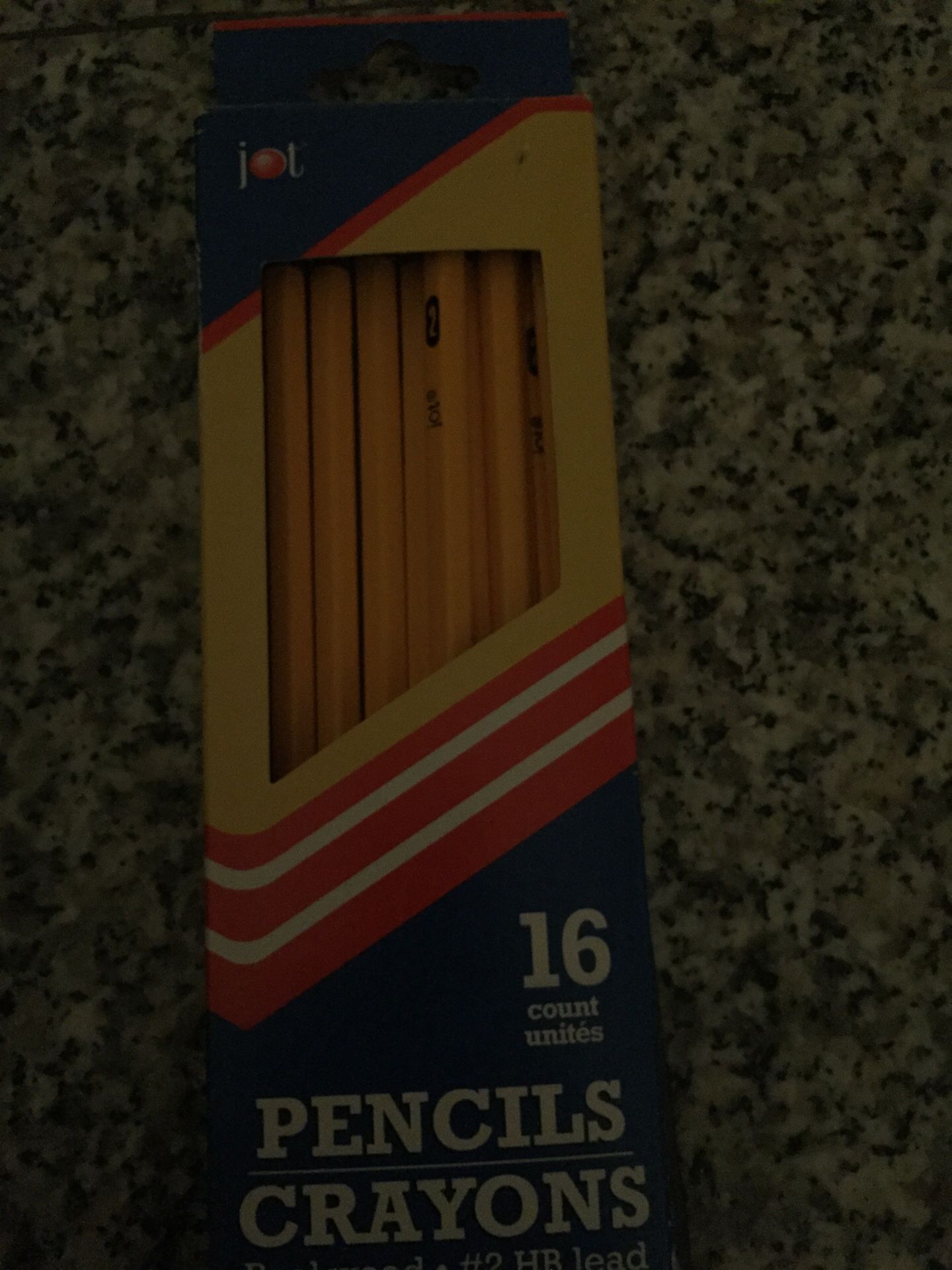 9 unsharpened pencils for $3