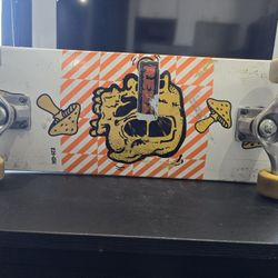 Eh-ok 8'5 I'm Feeling It Custom Red Bearings And Wheels