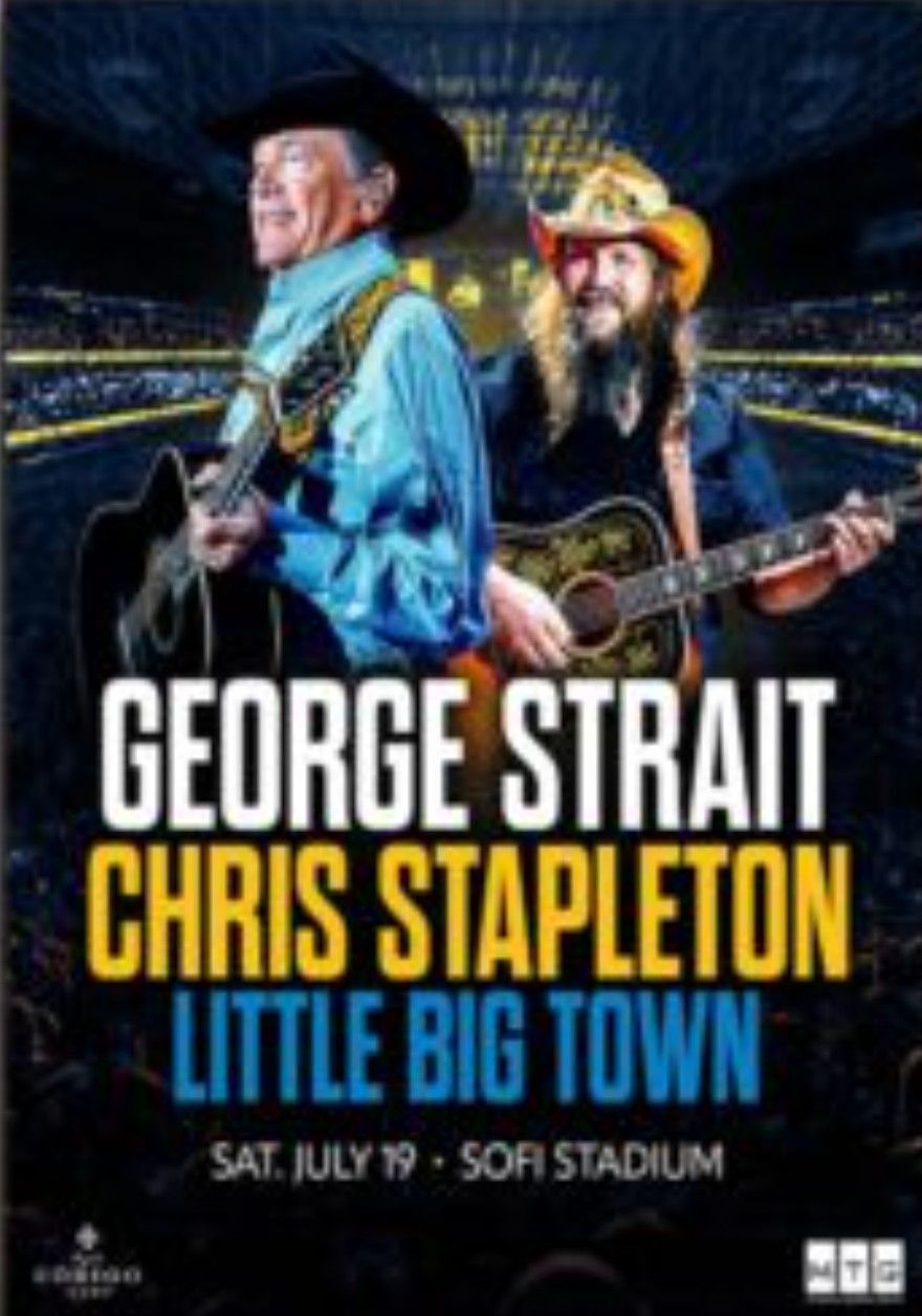 George Strait-July 19- Sofi Stadium