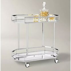 Z Gallerie Metropolitan Bar Cart